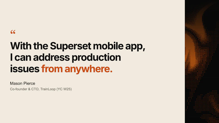 Superset Mobile - 你的编程智能体，现已装进口袋 产品图片 7