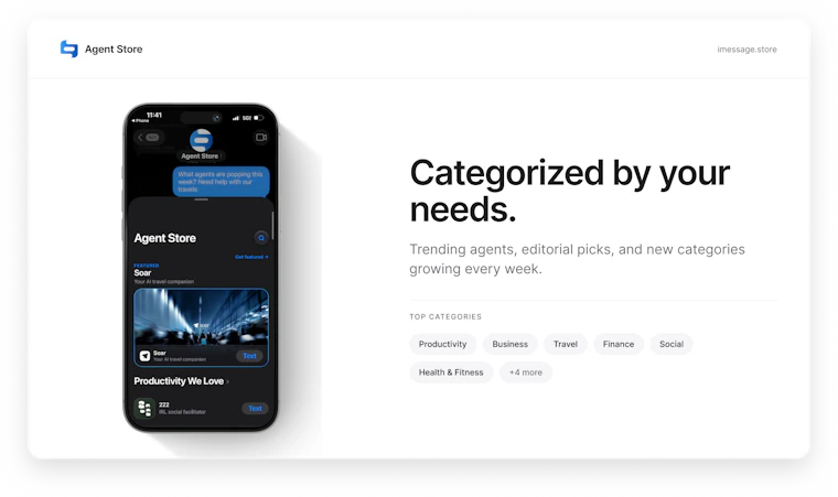 Text Agent Store - 可聊天的AI智能体应用市场 产品图片 2