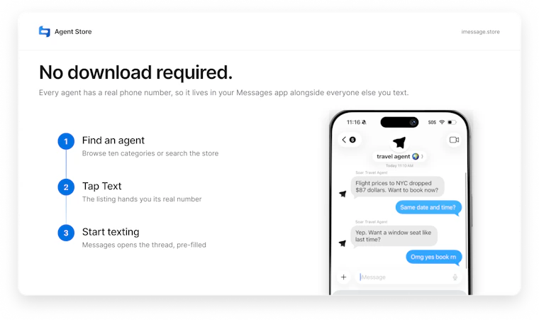 Text Agent Store - 可聊天的AI智能体应用市场 产品图片 3