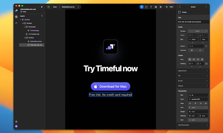 Timeful - 设计 Web 应用，与自有代码库实时同步 产品图片 6