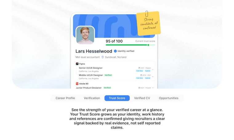 WorkID.ai - 经认证的人才与机遇在此相遇。信赖之选,安心招聘! 产品图片 10