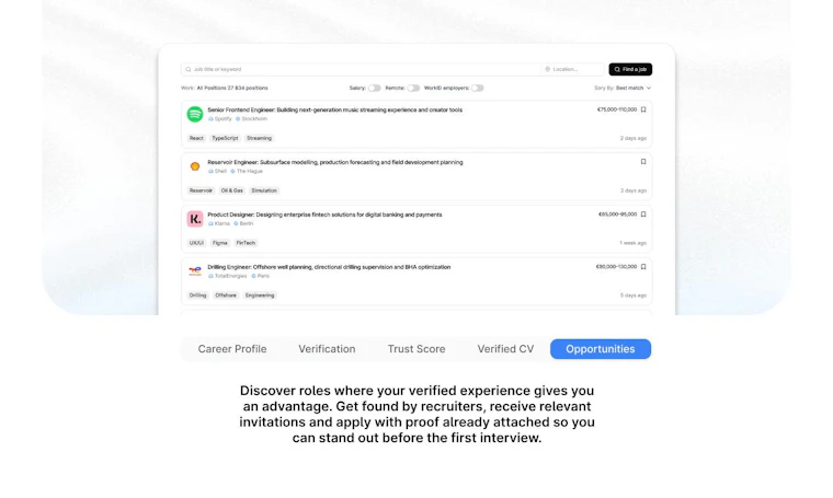WorkID.ai - 经认证的人才与机遇在此相遇。信赖之选,安心招聘! 产品图片 12