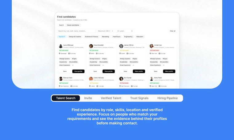 WorkID.ai - 经认证的人才与机遇在此相遇。信赖之选,安心招聘! 产品图片 2