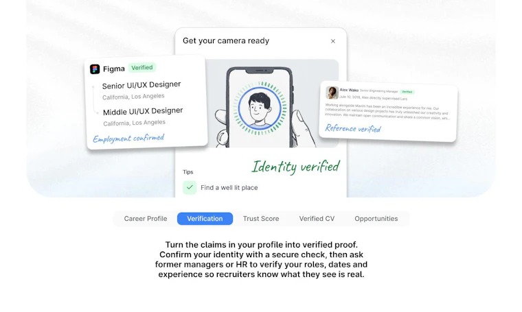 WorkID.ai - 经认证的人才与机遇在此相遇。信赖之选,安心招聘! 产品图片 9