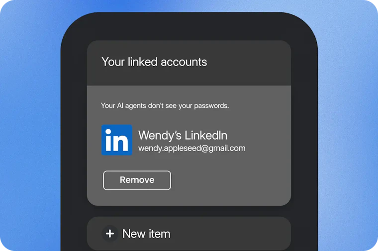 1Password for Agents - 让 AI 智能体代您登录,全程无需查看您的密码 产品图片 4