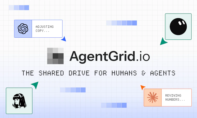 AgentGrid.io - 人类与智能体共享工作台 产品图片 1