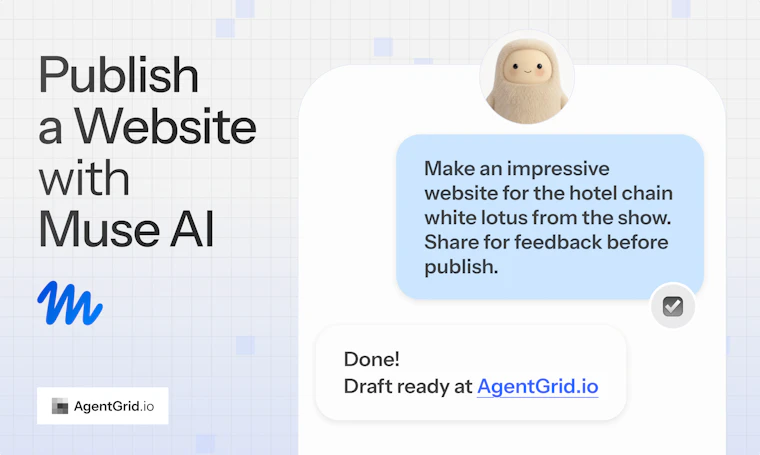AgentGrid.io - 人类与智能体共享工作台 产品图片 3