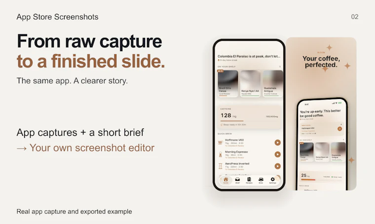 App Store Screenshots - 你的编程智能体，为你定制应用商店截图 产品图片 4