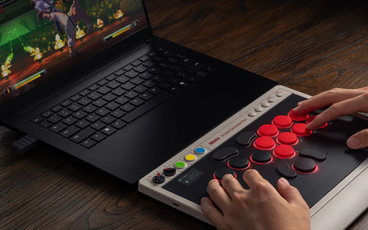 Arcade Controller Pro - 无摇杆格斗控制器，自带专属屏幕 产品图片 9