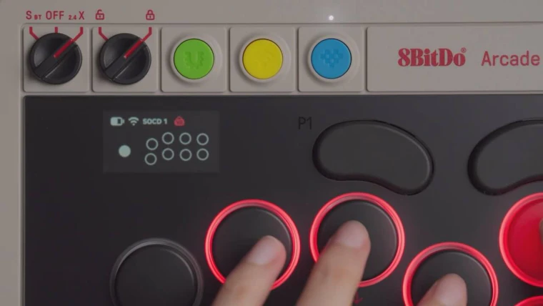 Arcade Controller Pro - 无摇杆格斗控制器，自带专属屏幕 产品图片 10