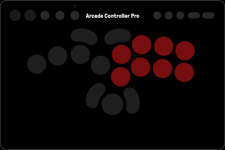 Arcade Controller Pro - 无摇杆格斗控制器，自带专属屏幕 产品图片 13