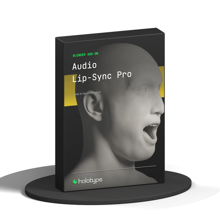 Audio Lip Sync Pro for Blender - 直接从音频生成高质量面部动画。 产品图片 7