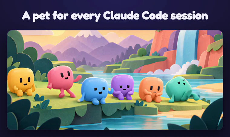 Bloblings - 为每次 Claude Code 会话配备专属萌宠 产品图片 2