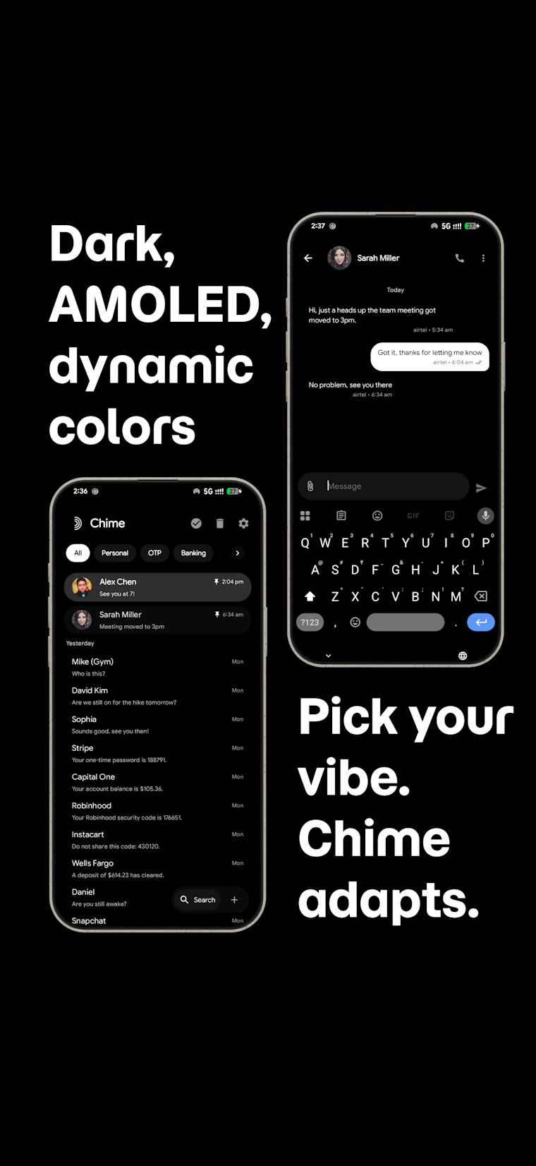 Chime  - 隐私级短信分类，数据永不离开您的设备 产品图片 5