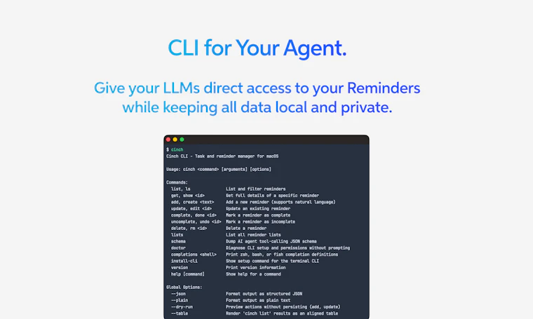 Cinch – Reminders & Tasks - 专为苹果提醒事项打造的极简隐私优先型任务管理器 产品图片 3