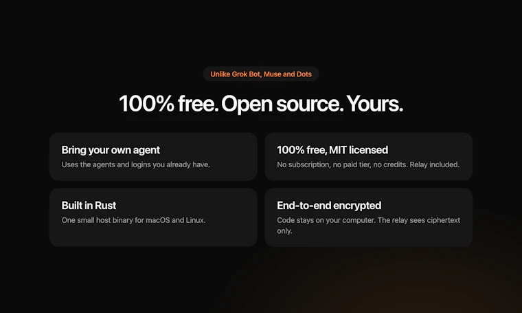 Codync - Grok Bot、Muse 与 Dots 的开源平替 产品图片 6