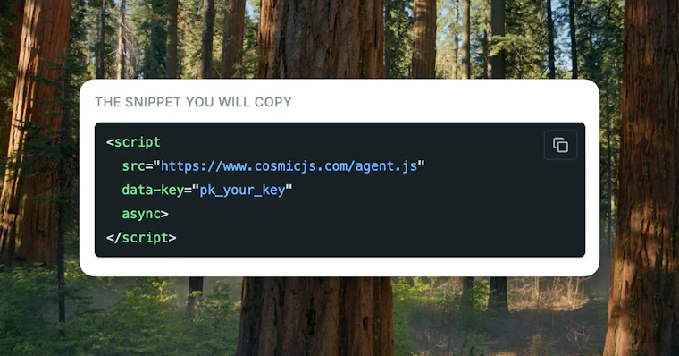 Cosmic AI Support Agent - 与您的网站内容实时同步的 AI 客服助手 产品图片 3