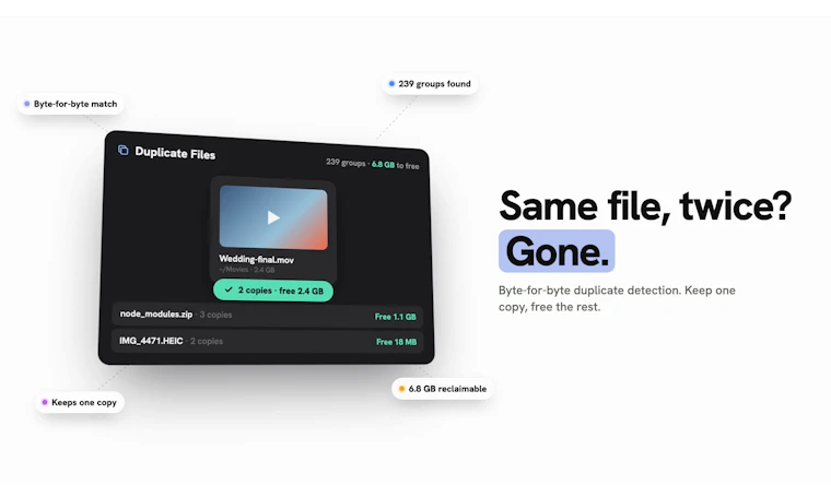 De Stash - 查看、搜索并清理 Mac 存储空间，100% 隐私保护 产品图片 5
