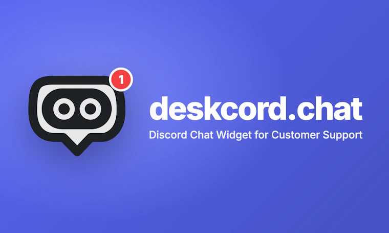 Deskcord.chat - 一键接入Discord的客户沟通悬浮组件 产品图片 4