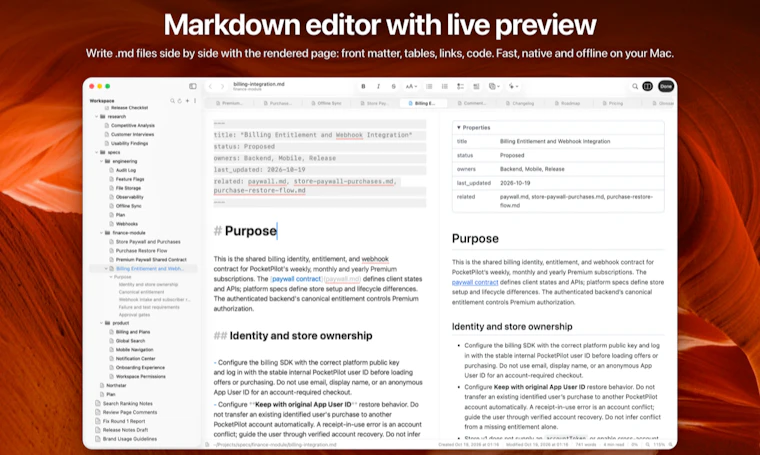 DotMD - 像审查代码拉取请求一样，审阅你的 AI 智能体生成的 Markdown 规范 产品图片 6