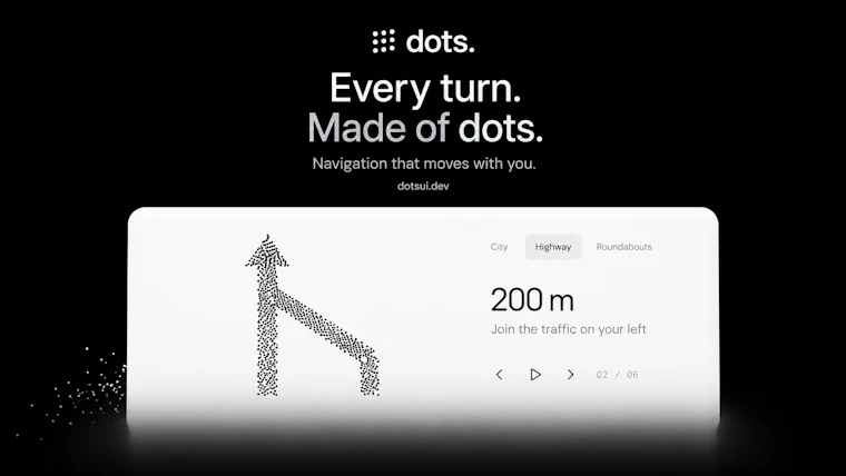 Dots UI - 面向可变形粒子交互的 React 组件库 产品图片 4