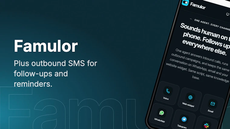 Famulor - WhatsApp来电应答与跟进专属AI助理 产品图片 3