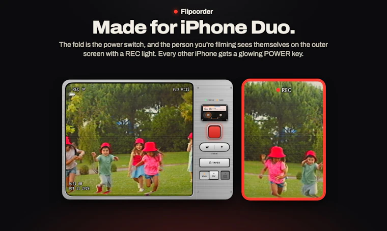 Flipcorder - 你的iPhone专属1991年摄像机，每日一盘带 产品图片 2