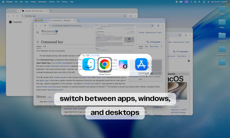 fswitcher - fswitcher 取代 Mac 上的 Command-Tab 产品图片 2