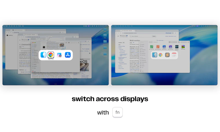 fswitcher - fswitcher 取代 Mac 上的 Command-Tab 产品图片 3