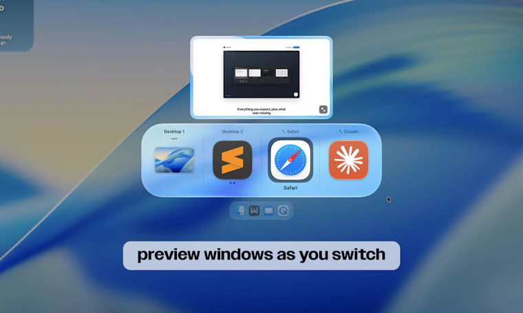 fswitcher - fswitcher 取代 Mac 上的 Command-Tab 产品图片 4