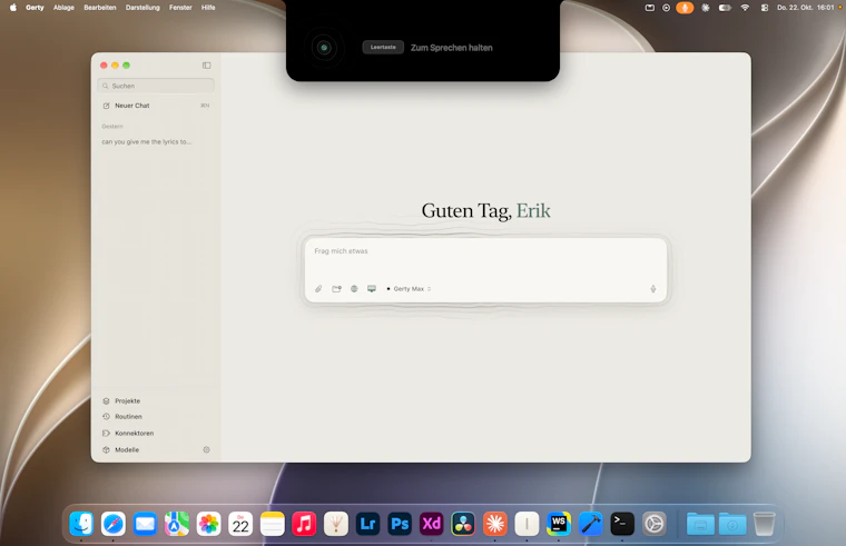 Gerty - 专为 Mac 打造的私密 ChatGPT 替代方案,一键自动配置 产品图片 4