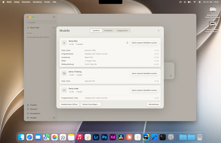 Gerty - 专为 Mac 打造的私密 ChatGPT 替代方案,一键自动配置 产品图片 6