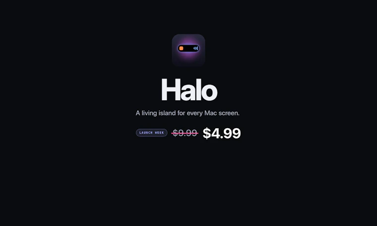 Halo - Mac版灵动岛，外加外接显示器控制 产品图片 3