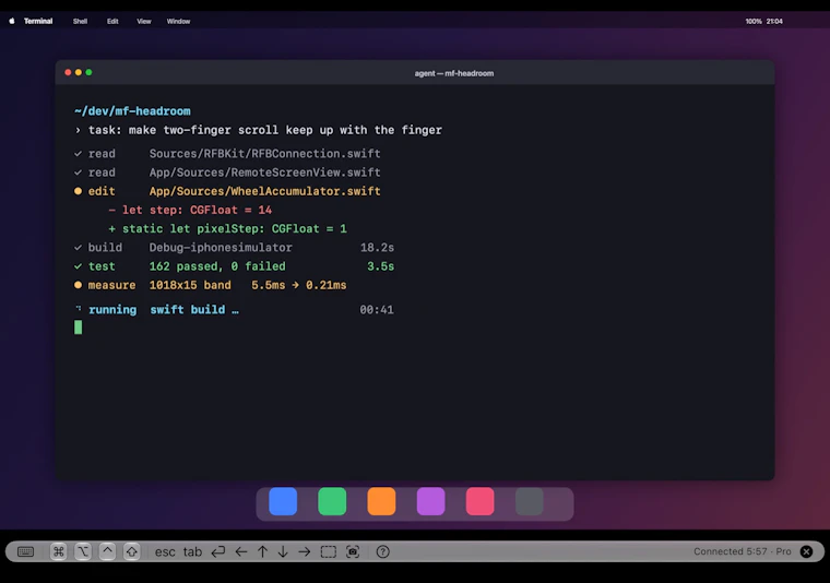Headroom - 你的 Mac 随身于 iPhone Duo：随心折叠，键盘秒现 产品图片 2