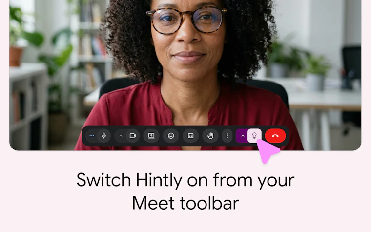 Hintly for Google Meet™ - Google Meet 会议中漏听术语的实时提示助手 产品图片 2