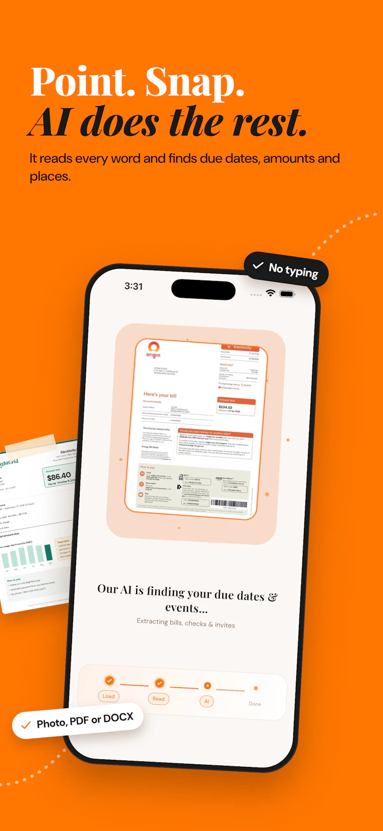 Invited - AI Reminder Scanner - 专为账单、邀请函及文档打造的 AI 提醒扫描工具 产品图片 3