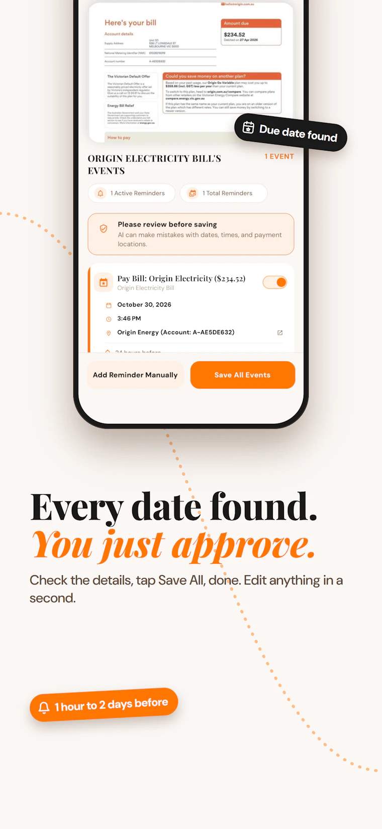 Invited - AI Reminder Scanner - 专为账单、邀请函及文档打造的 AI 提醒扫描工具 产品图片 4