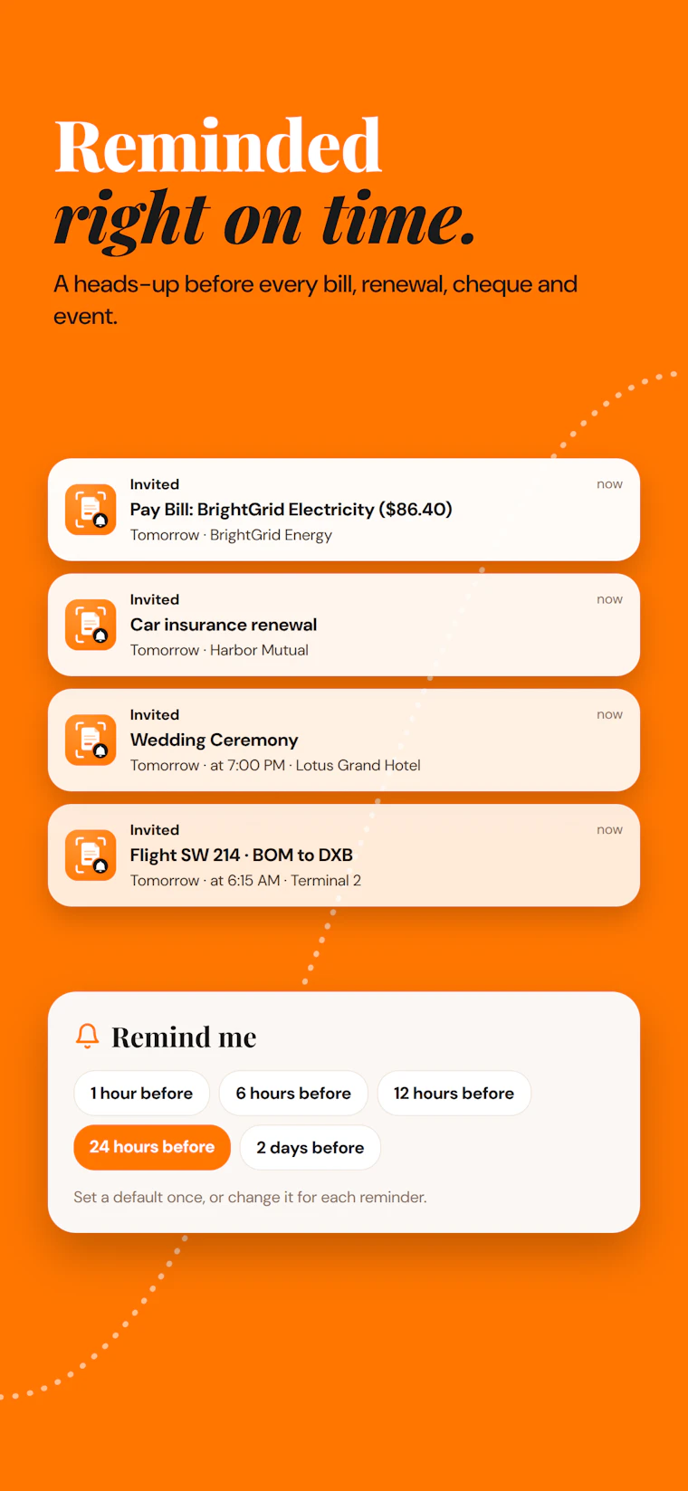 Invited - AI Reminder Scanner - 专为账单、邀请函及文档打造的 AI 提醒扫描工具 产品图片 7