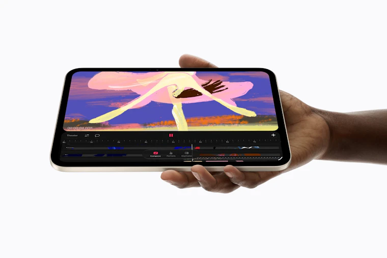 iPad mini 8 - 苹果最迷你平板:OLED屏、A20 Pro芯片与IP67防护 产品图片 3