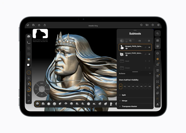 iPad mini 8 - 苹果最迷你平板:OLED屏、A20 Pro芯片与IP67防护 产品图片 4