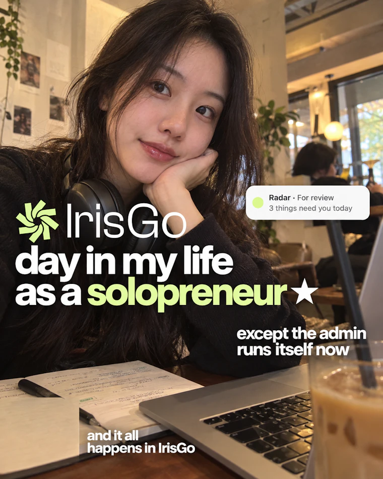 IrisGo for Solopreneurs - AI 工作流自动化：演示一次，全程自动运行 产品图片 1