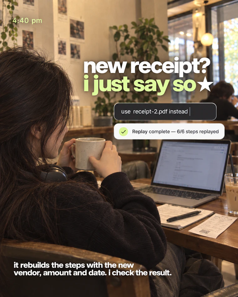 IrisGo for Solopreneurs - AI 工作流自动化：演示一次，全程自动运行 产品图片 6