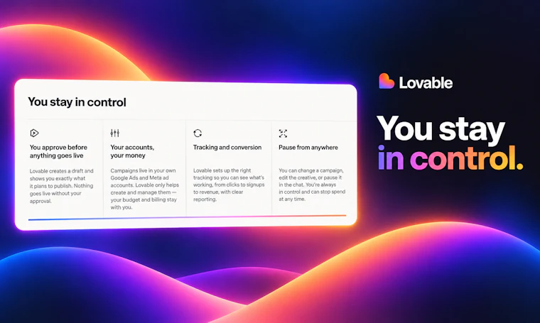 Lovable Growth Tools - 从构建应用到实现增长，全在同一个对话中完成 产品图片 6