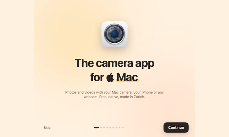 MacCam - 苹果从未为Mac正式推出的相机应用 产品图片 4