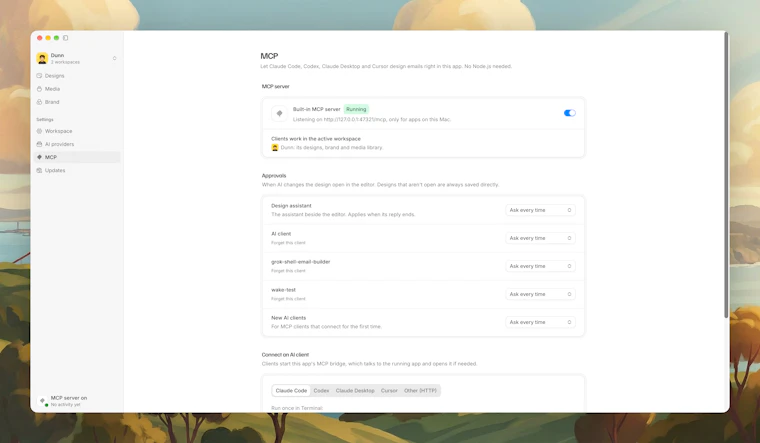 Maildun for Mac - 手工设计、AI辅助或基于MCP协议，打造品牌统一的高质量邮件 产品图片 3