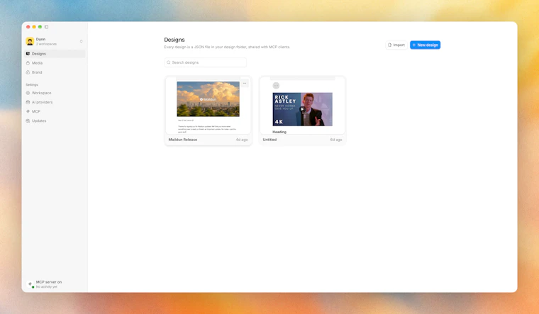 Maildun for Mac - 手工设计、AI辅助或基于MCP协议，打造品牌统一的高质量邮件 产品图片 7