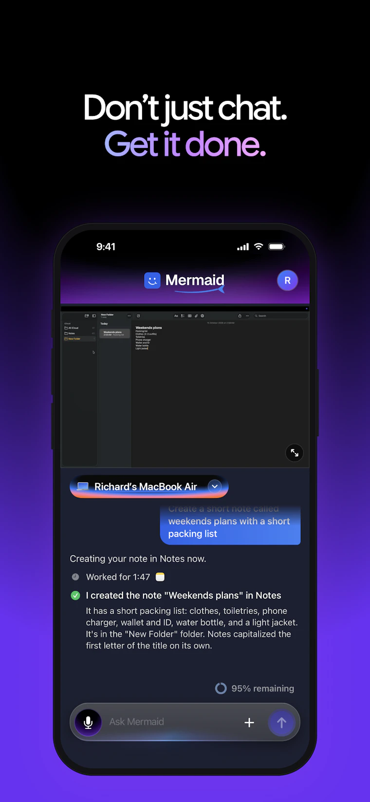 Mermaid - 让Mac听你指挥。随时随地，精准操控。 产品图片 4