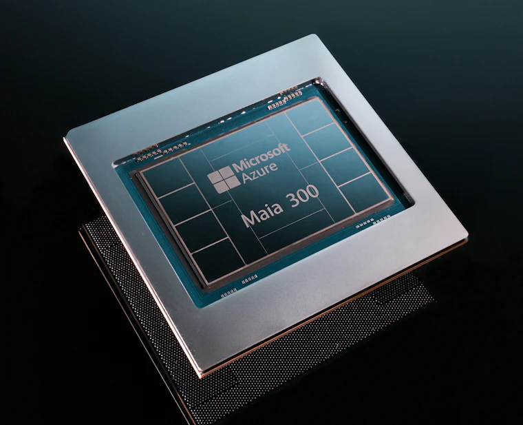 Microsoft Maia 300 - 微软自研AI芯片，迈向多吉瓦级部署 产品图片 2