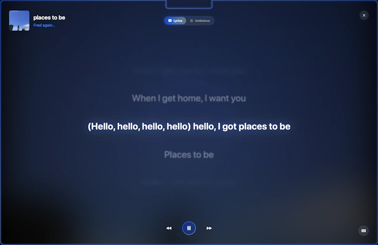 NotchMate - 让你的Mac刘海更有趣、互动且实用。 产品图片 6