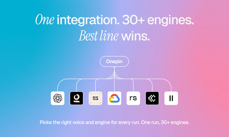 Onepin - 精准发音的AI配音：人名、价格与日期，字字无误 产品图片 4